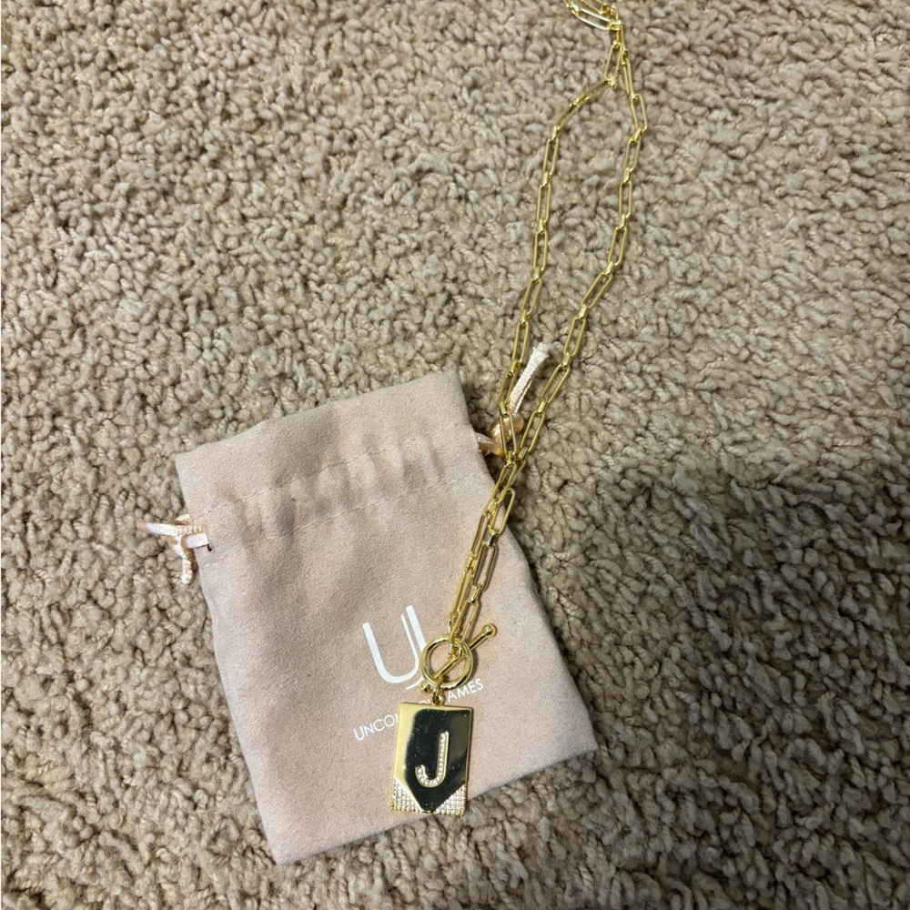 Uncommon James Necklace with Initial - Picture 2 of 2